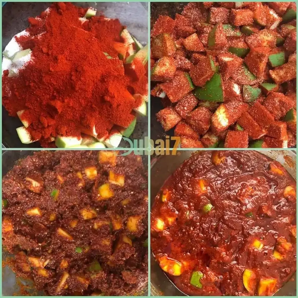 Andhra Sweet Mango Pickle Recipe