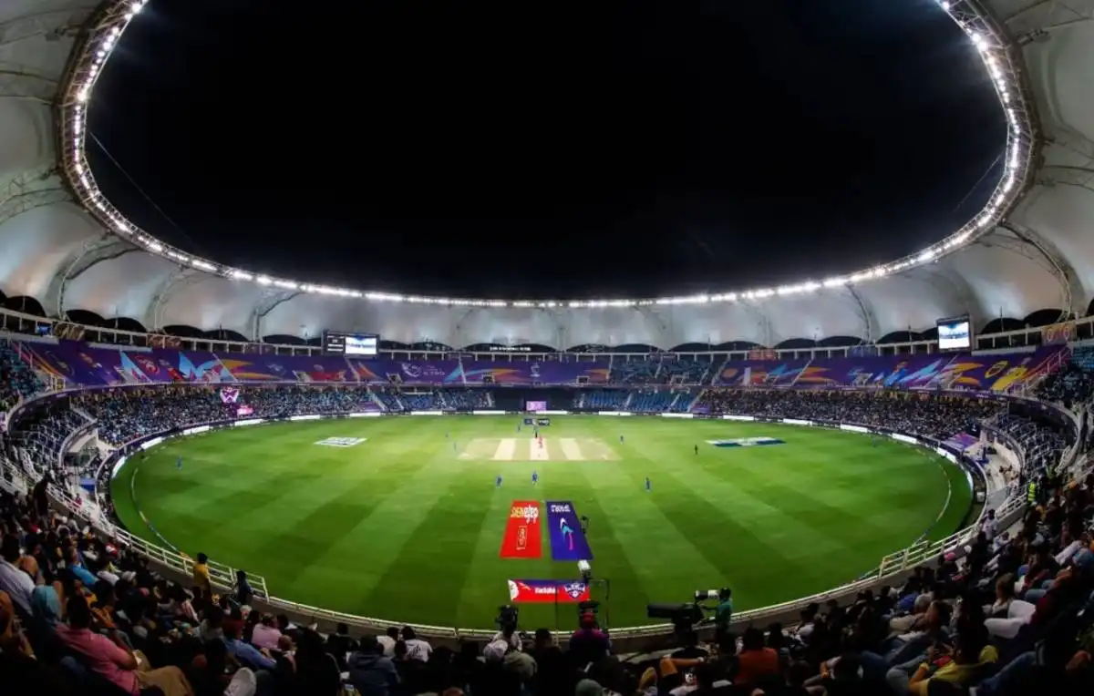 Dubai International Cricket Stadium in the UAE