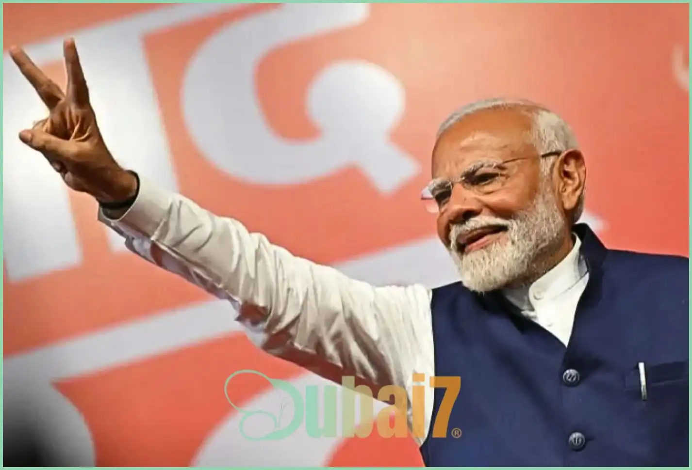 Narendra Modi, elected Prime Minister again after the 2024 Indian national election, beginning his third consecutive term.