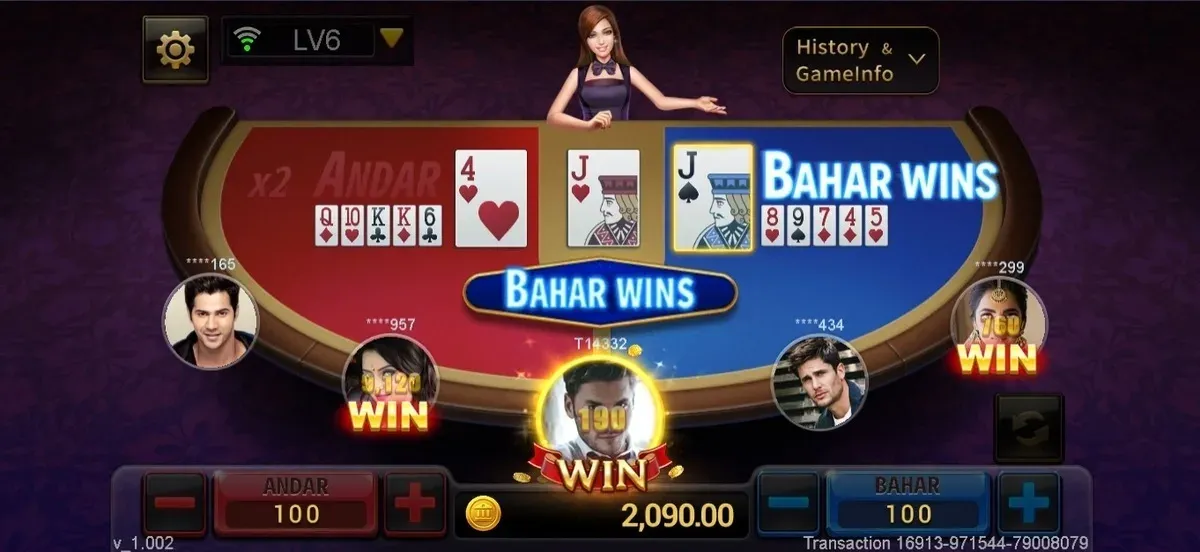 Andar Bahar Gameplay