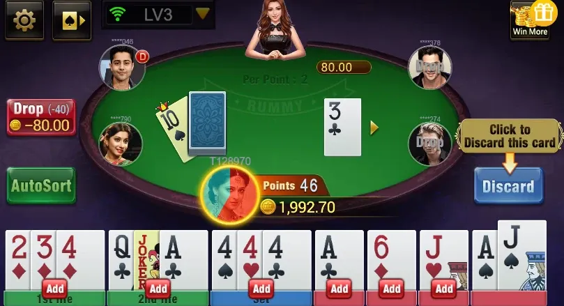 JILI Rummy Gameplay