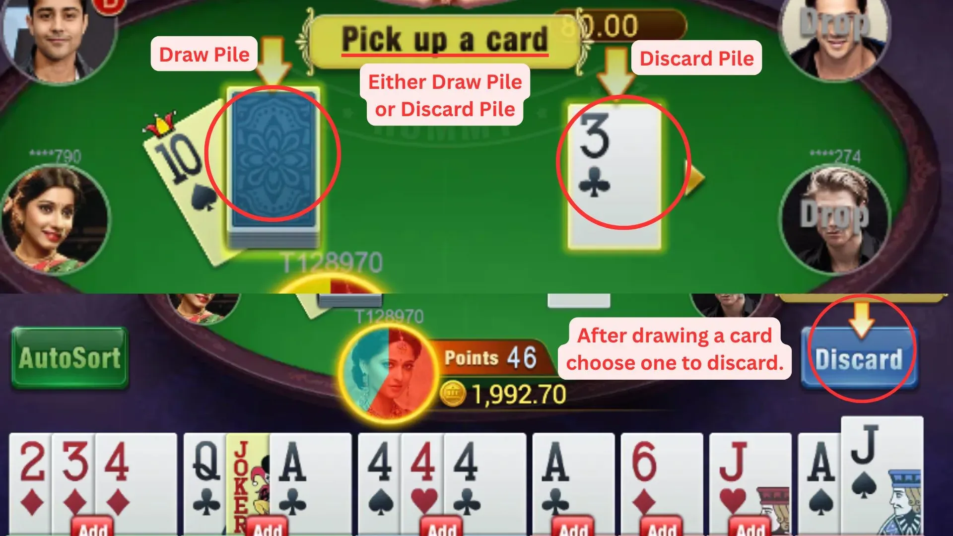 Discard a card