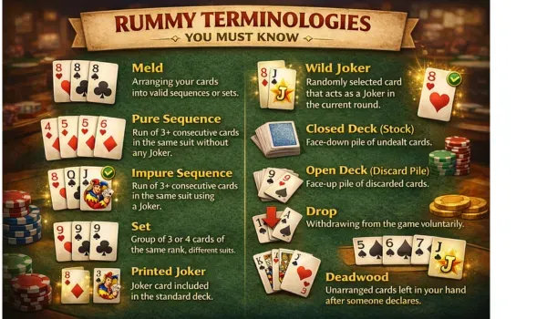 Rummy Terminologies