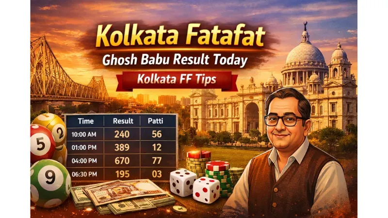 Kolkata Fatafat Ghosh Babu: Kolkata FF Tips 