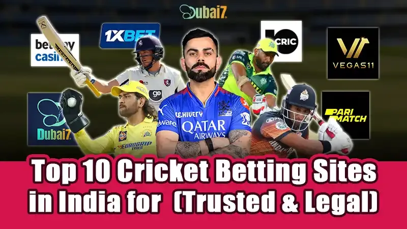 Top 10 Cricket Betting Sites in India (Trusted & Legal)