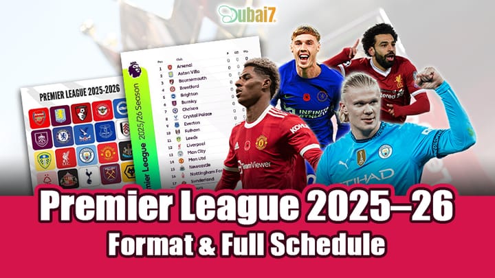 Premier League 2025–26  Format & Full Schedule