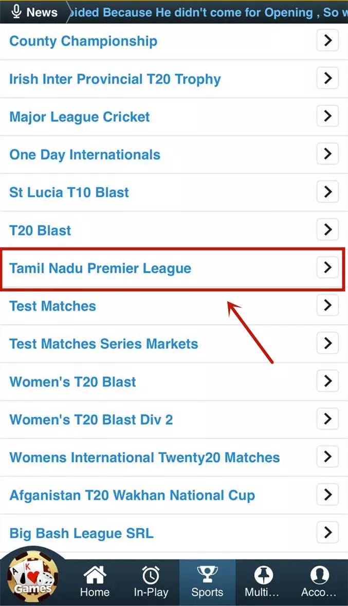 TNPL Betting