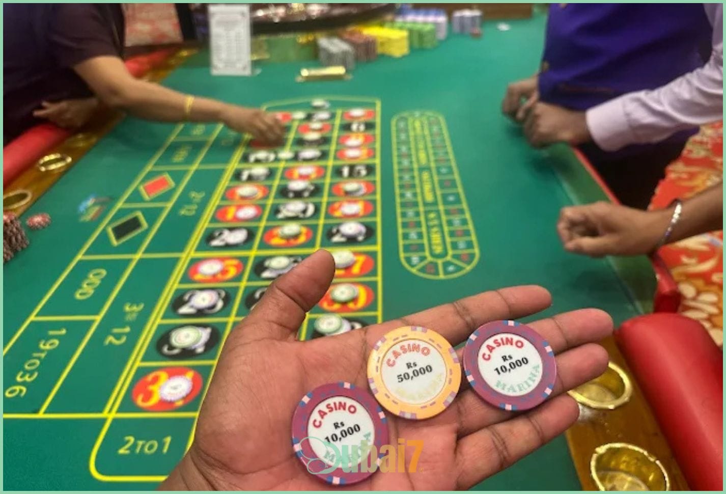 Casino Marina Colombo Roulette & Chips