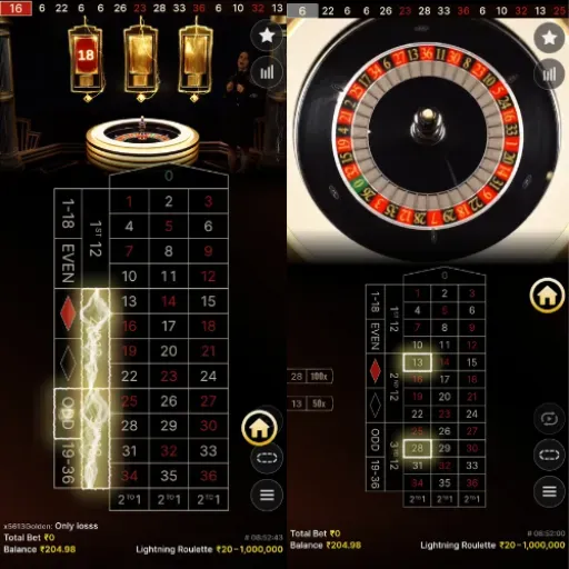 Live Lightning Roulette
