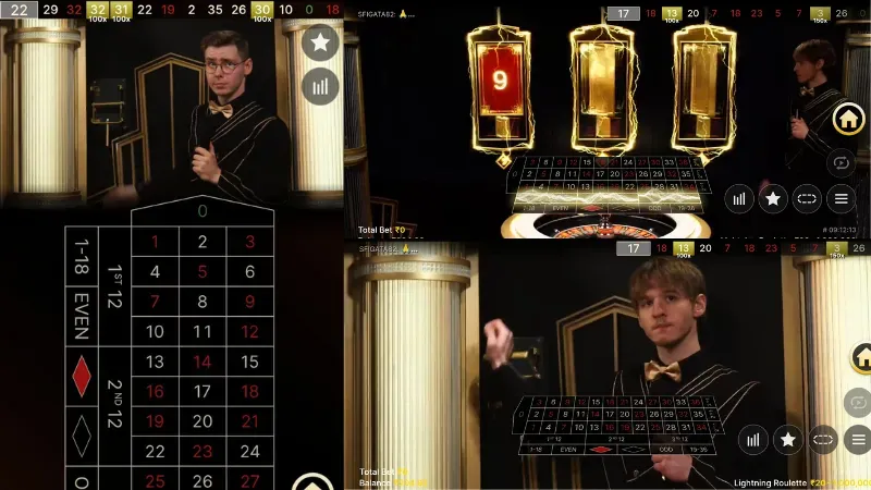 Meet your Lightning Roulette Live Dealers 
