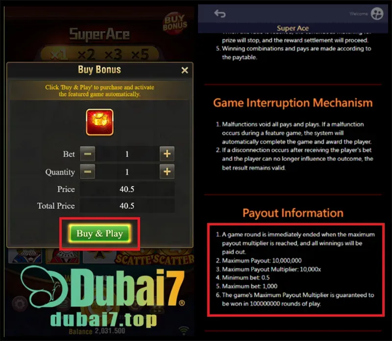 Super Ace Games Information