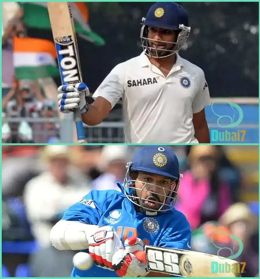 Shikhar Dhawan and Rohit Sharma