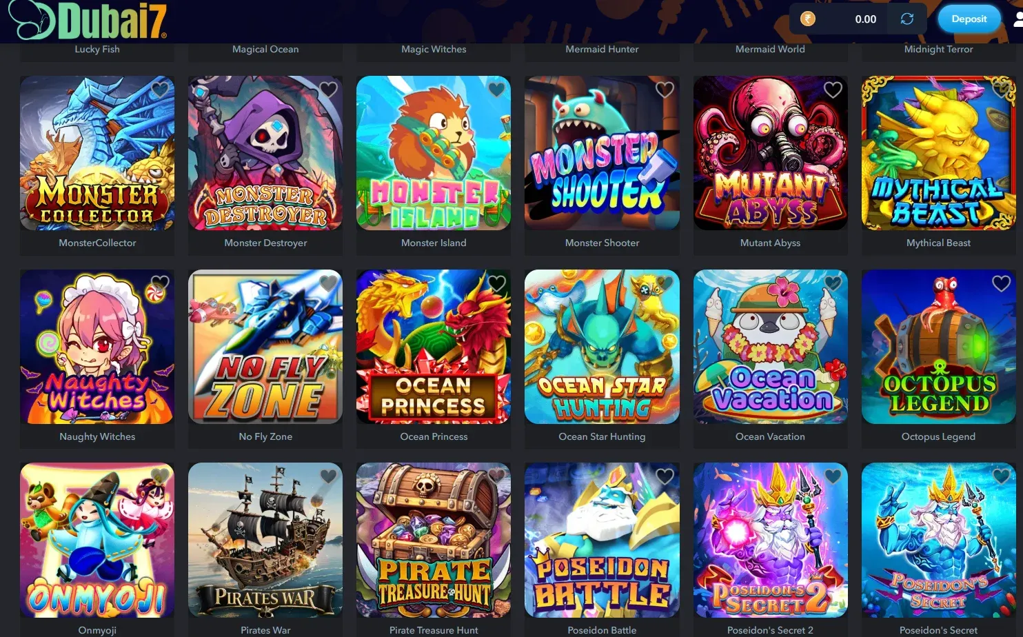 Different Fishing Games and Other