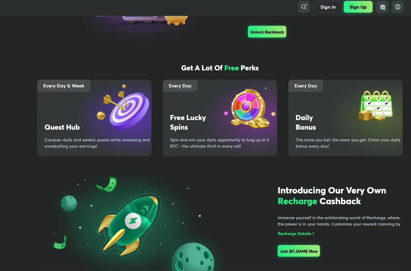 Before Register on BC.Game