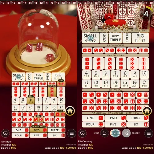 Sic Bo Online Casino Games