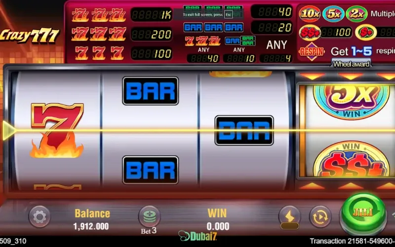 Crazy 777 Jili Game