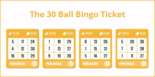 30-Ball Bingo (Speed Bingo)