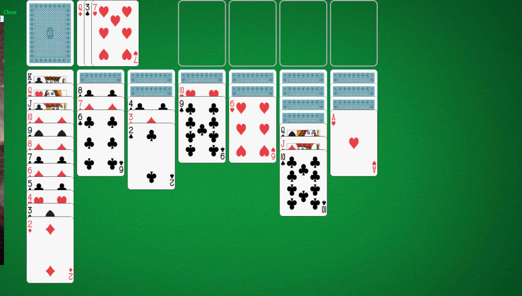 Solitaire Gameplay 2
