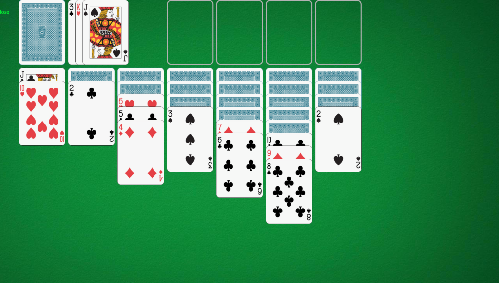Solitaire Gameplay 4