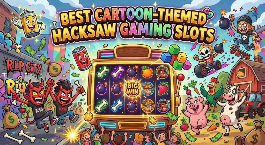 Best Cartoon-Themed Hacksaw Gaming Slots