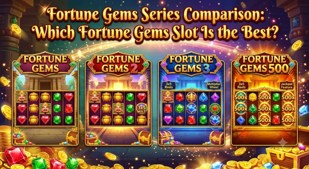 Fortune Gems Series Comparison Which Fortune Gems Slot Is the Best