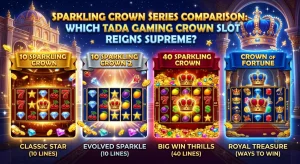 Sparkling Crown Series Comparison Which TaDa Gaming Crown Slot Reigns Supreme