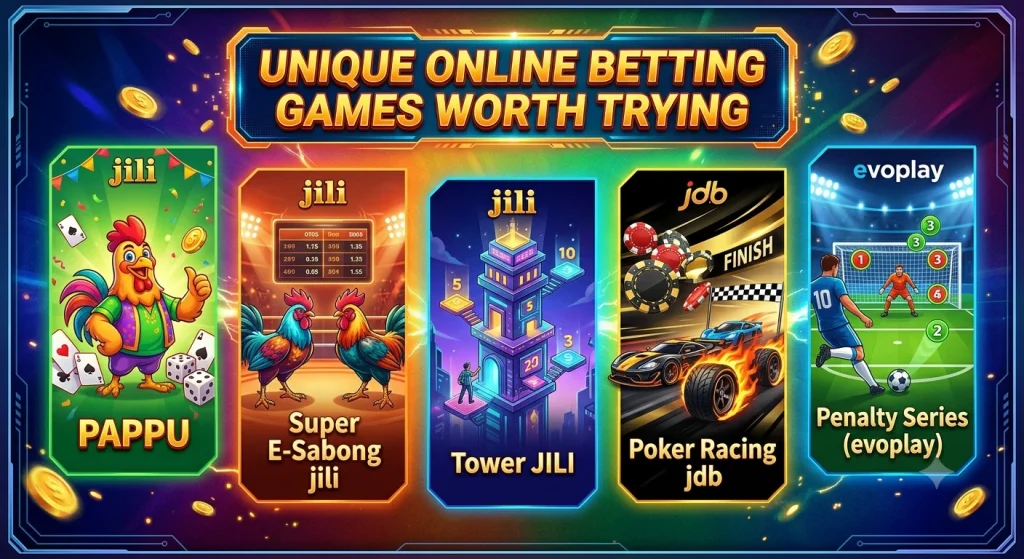 Unique Online Betting Games Worth Trying