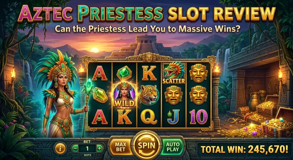 Aztec Priestess Slot Review Can the Priestess Lead You to Massive Wins