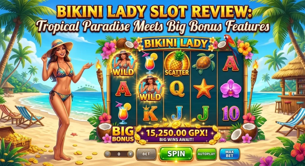 Bikini Lady Slot Review Tropical Paradise Meets Big Bonus Features
