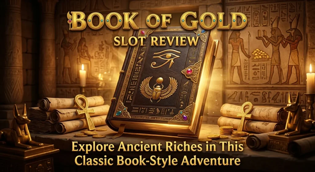 Book of Gold Slot Review – Explore Ancient Riches in This Classic Book-Style Adventure