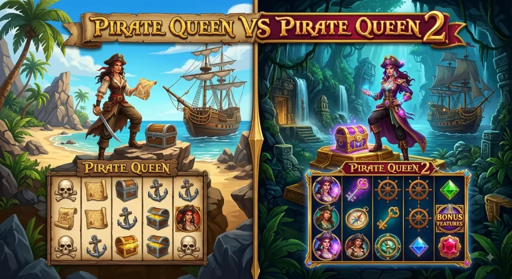 Pirate Queen vs Pirate Queen 2 Which Slot Offers the Better Treasure Hunt