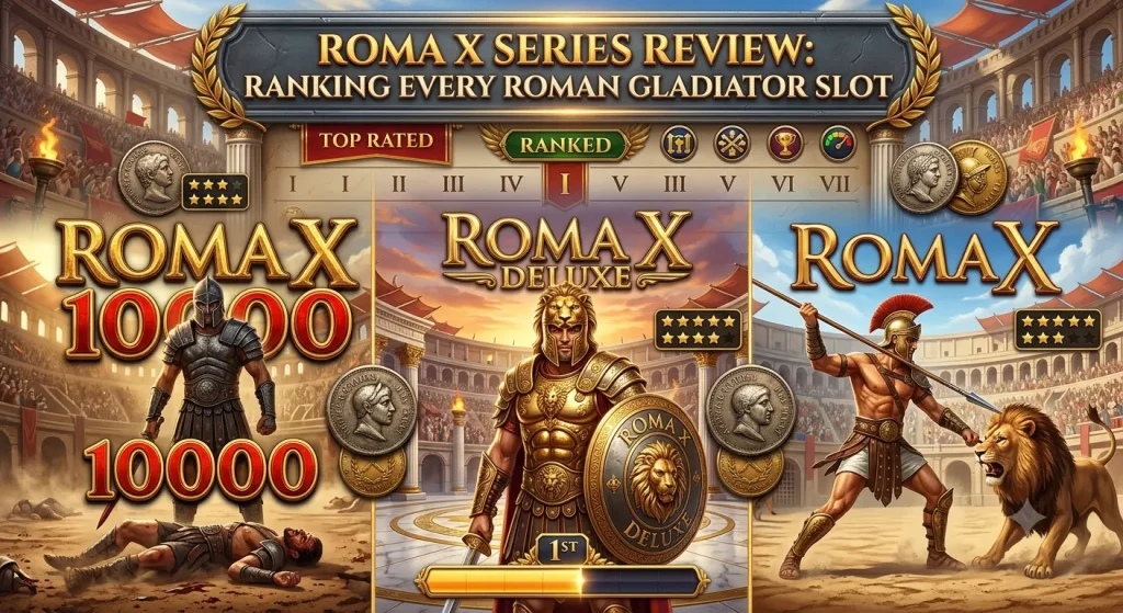 Roma X Series Review Ranking Every Roman Gladiator Slot