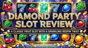 Diamond Party Slot Review - A Classic Fruit Slot with a Sparkling Respin Twist