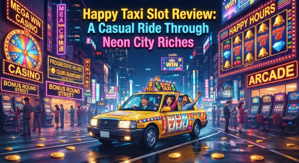 Happy Taxi Slot Review A Casual Ride Through Neon City Riches