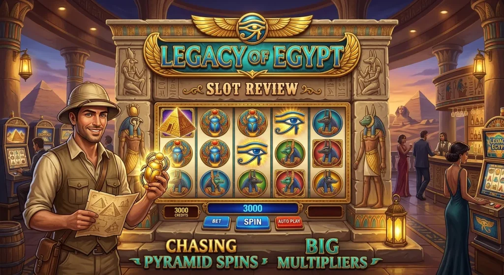 Legacy of Egypt Slot Review Chasing Pyramid Spins and Big Multipliers
