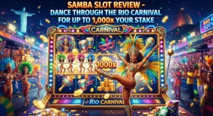 Samba Slot Review - Dance Through the Rio Carnival for Up to 1,000x Your Stake
