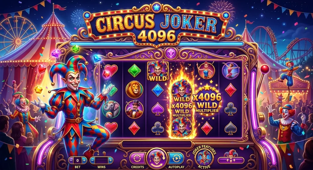 Circus Joker 4096 Slot Review Can Its Joker Features Deliver Big Wins