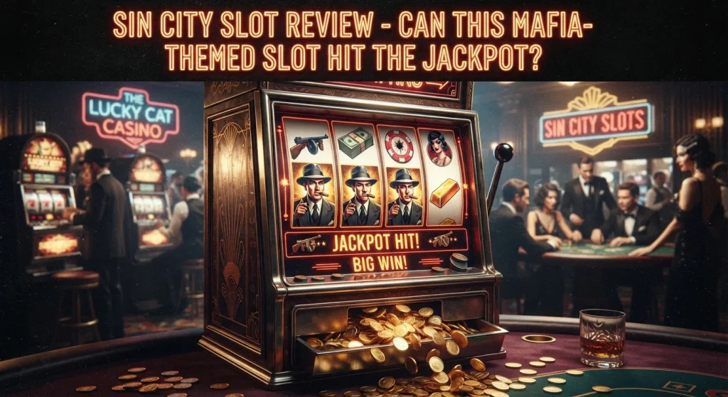 Sin City Slot Review - Can This Mafia-Themed Slot Hit the Jackpot