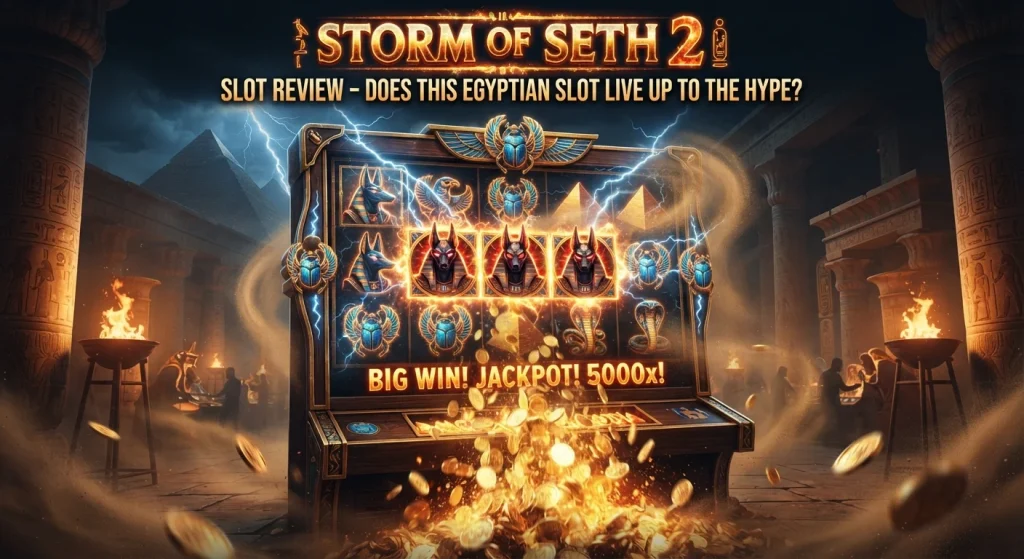 Storm of Seth 2 Slot Review - Does This Egyptian Slot Live Up to the Hype